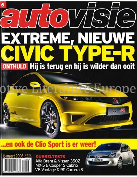 2006 AUTOVISIE MAGAZINE 06 NEDERLANDS