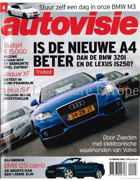 2008 AUTOVISIE MAGAZINE 04 NEDERLANDS