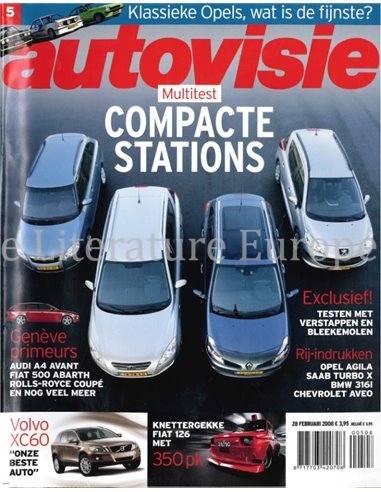 2008 AUTOVISIE MAGAZINE 05 NEDERLANDS