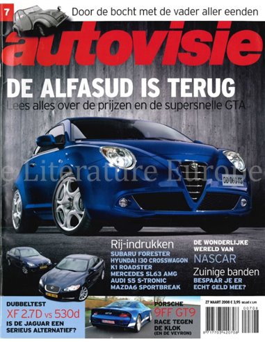 2008 AUTOVISIE MAGAZINE 07 DUTCH