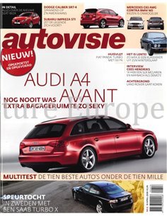 2008 AUTOVISIE MAGAZINE 08 NEDERLANDS