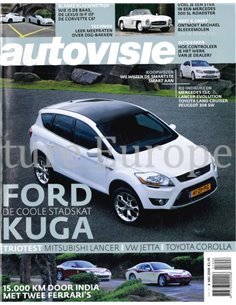 2008 AUTOVISIE MAGAZIN 10 NIEDERLÄNDISCH