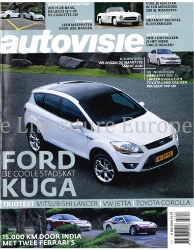2008 AUTOVISIE MAGAZIN 10 NIEDERLÄNDISCH