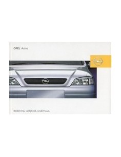 2003 OPEL ASTRA INSTRUCTIEBOEKJE NEDERLANDS