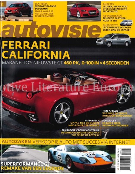 2008 AUTOVISIE MAGAZINE 11 DUTCH
