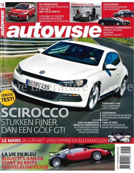 2008 AUTOVISIE MAGAZINE 13 DUTCH