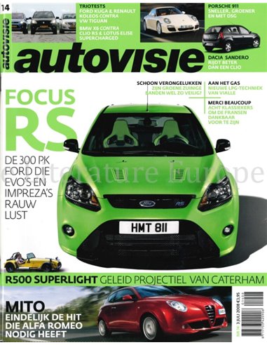 2008 AUTOVISIE MAGAZINE 13 DUTCH