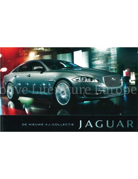 2010 JAGUAR XJ BROCHURE NEDERLANDS