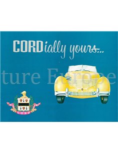 1965 CORD SPORTSMAN 8/10 PROSPEKT ENGLISCH (USA)