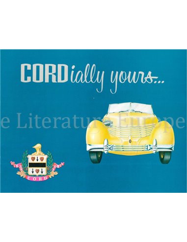 1965 CORD SPORTSMAN 8/10 BROCHURE ENGELS (USA)