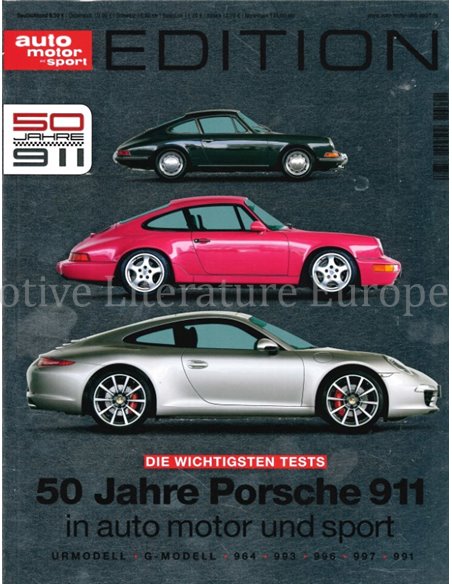50 JAHRE PORSCHE 911 IN AUTO MOTOR UND SPORT