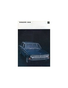 1967 VOLVO 144 BROCHURE NEDERLANDS