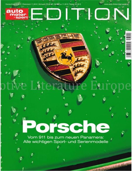 PORSCHE, VOM 911 BIS ZUM NEUEN PANAMERA