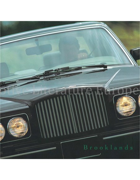 1992 BENTLEY BROOKLANDS PROSPEKT ENGLISCH