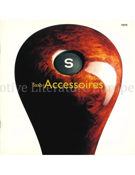 1999 SAAB ACCESSORIES BROCHURE FRENCH