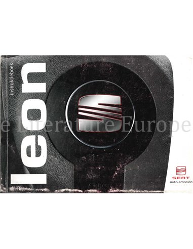 2002 SEAT LEÓN OWNERS MANUAL DUTCH