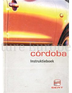 1999 SEAT CÓRDOBA OWNERS MANUAL DUTCH