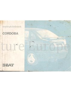1996 SEAT CÓRDOBA BETRIEBSANLEITUNG NIEDERLÄNDISCH 