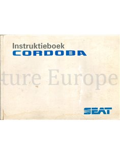 1994 SEAT CÓRDOBA BETRIEBSANLEITUNG NIEDERLÄNDISCH 