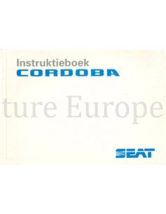 1993 SEAT CÓRDOBA INSTRUCTIEBOEKJE NEDERLANDS