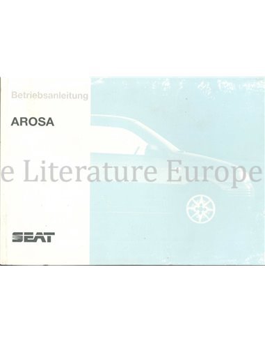 1997 SEAT AROSA INSTRUCTIEBOEKJE DUITS