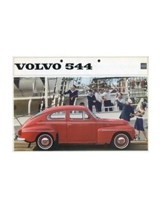 1963 VOLVO 544 BROCHURE NEDERLANDS