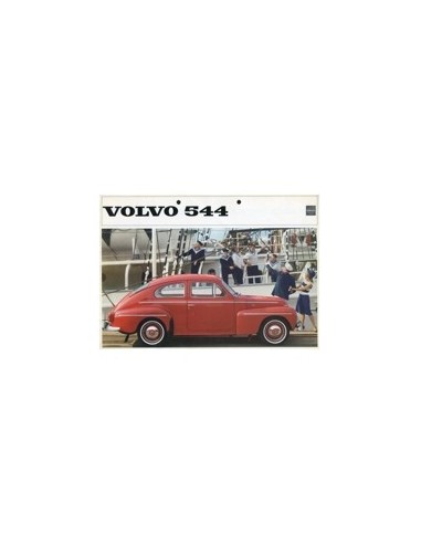1963 VOLVO 544 BROCHURE NEDERLANDS