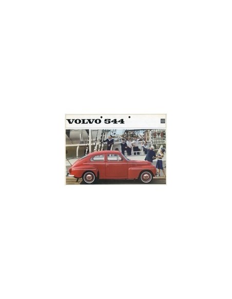 1963 VOLVO 544 BROCHURE NEDERLANDS