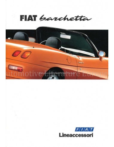 1996 FIAT BARCHETTA LINEACCESSORI NIEDERLÄNDISCH