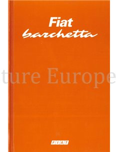 1995 FIAT BARCHETTA HARDCOVER PROSPEKT ITALIENISCH