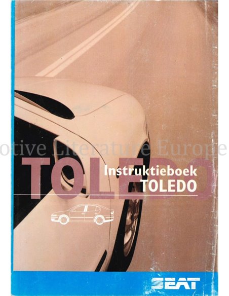 1998 SEAT TOLEDO OWNERS MANUAL DUTCH