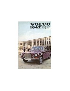 1971 VOLVO 164 E BROCHURE ENGELS USA
