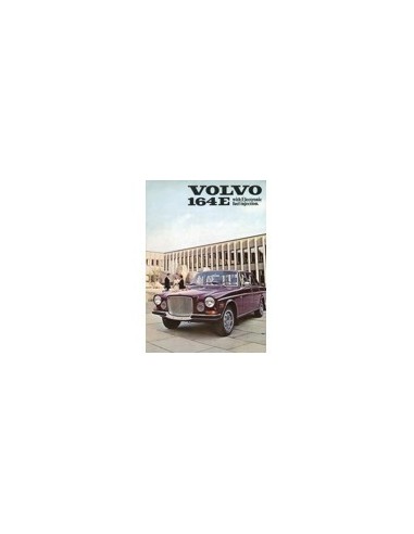 1971 VOLVO 164 E BROCHURE ENGELS USA