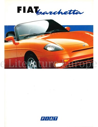 1995 FIAT BARCHETTA PROSPEKT DEUTSCH