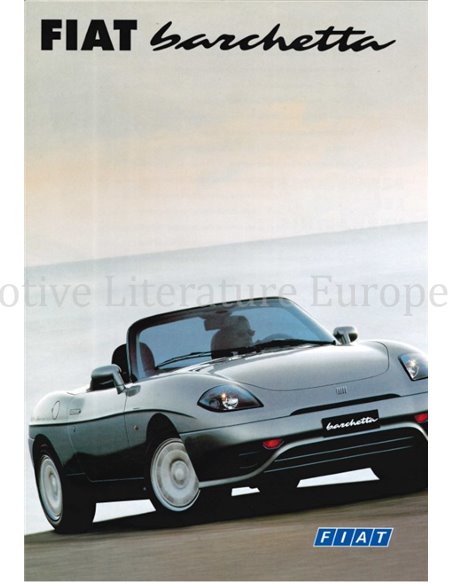 1996 FIAT BARCHETTA BROCHURE DUITS