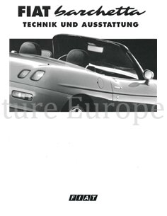 1996 FIAT BARCHETTA PROSPEKT DEUTSCH 2