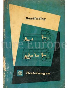 1955 VOLKSWAGEN T1 TRANSPORTER INSTRUCTIEBOEKJE NEDERLANDS