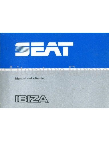 1984 SEAT IBIZA INSTRUCTIEBOEKJE SPAANS