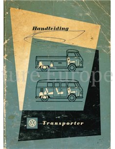 1957 VOLKSWAGEN T1 TRANSPORTER INSTRUCTIEBOEKJE NEDERLANDS
