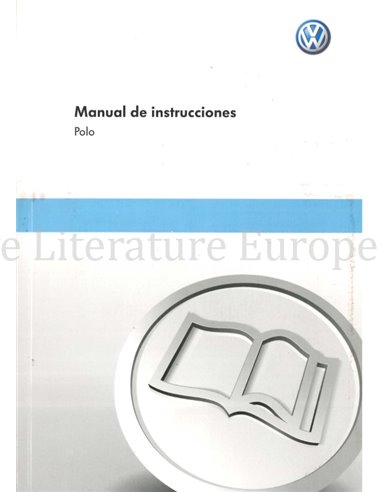 2010 VOLKSWAGEN POLO OWNERS MANUAL SPANISH