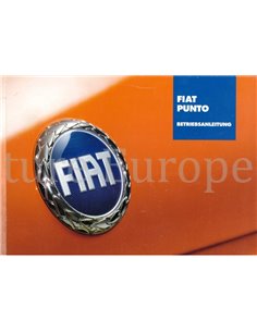 2003 FIAT PUNTO BETRIEBSANLEITUNG DEUTSCH