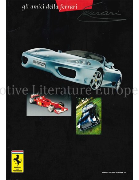 2000 FERRARI GLI AMICI DELLA MAGAZINE 69 NEDERLANDS