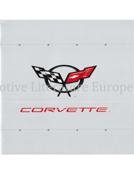 2000 CHERVOLET CORVETTE PROSPEKT DEUTSCH