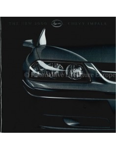 2000 CHEVY IMPALA BROCHURE ENGLISH 