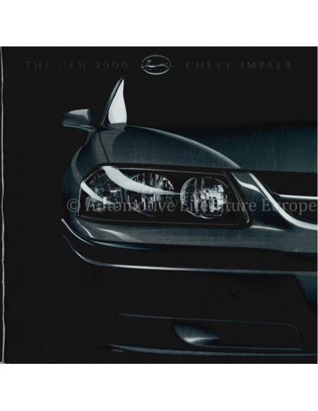 2000 CHEVY IMPALA BROCHURE ENGELS