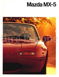 1993 MAZDA MX-5 PROSPEKT NIEDERLÄNDISCH