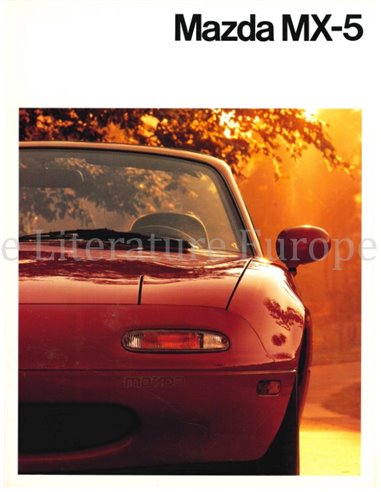 1993 MAZDA MX-5 PROSPEKT NIEDERLÄNDISCH