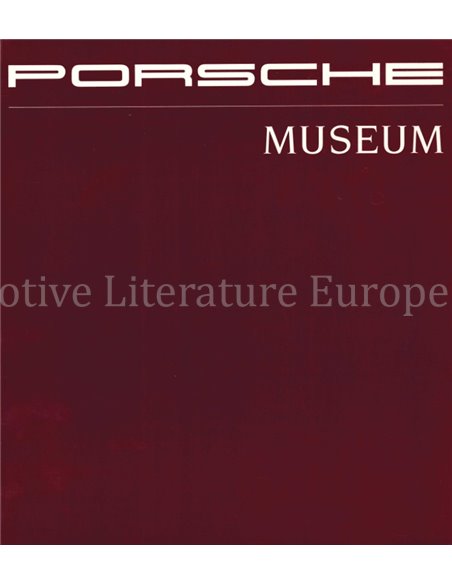 PORSCHE MUSEUM KATALOG 1986