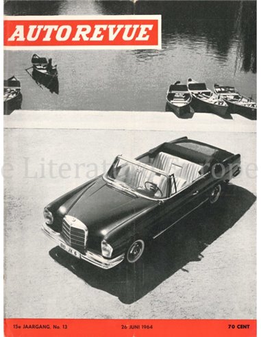 1964 AUTO REVUE MAGAZINE 15 NEDERLANDS