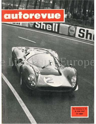 1967 AUTO REVUE MAGAZINE 12 DUTCH